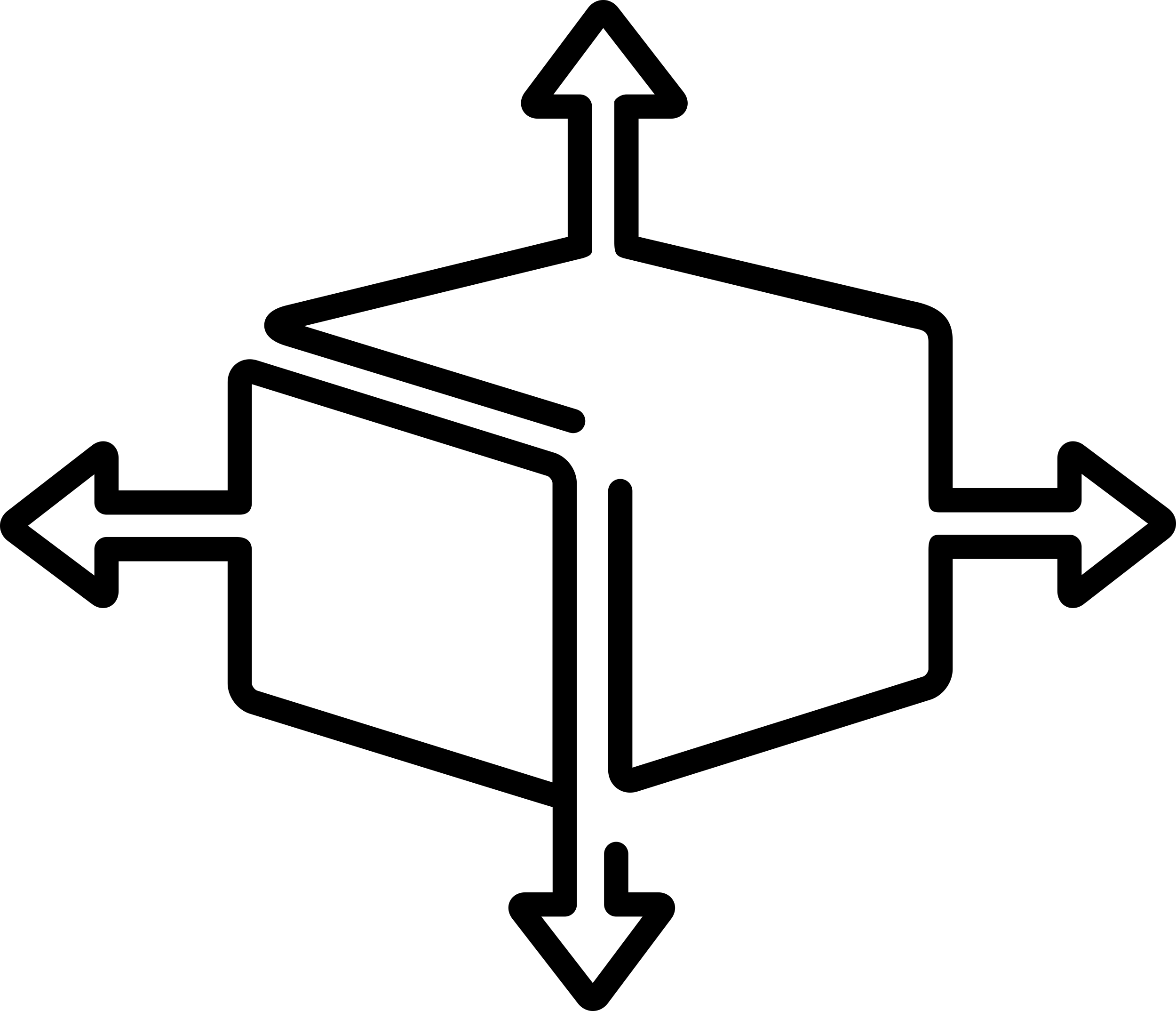 Package Ultrathin Outline With Four Directions Arrows Icon Svg Vector Free Vectors